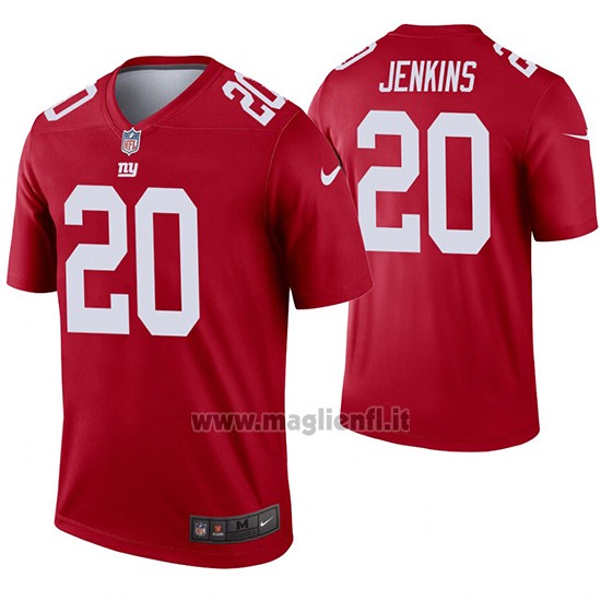 Maglia NFL Legend New York Giants 20 Janoris Jenkins Inverted Rosso